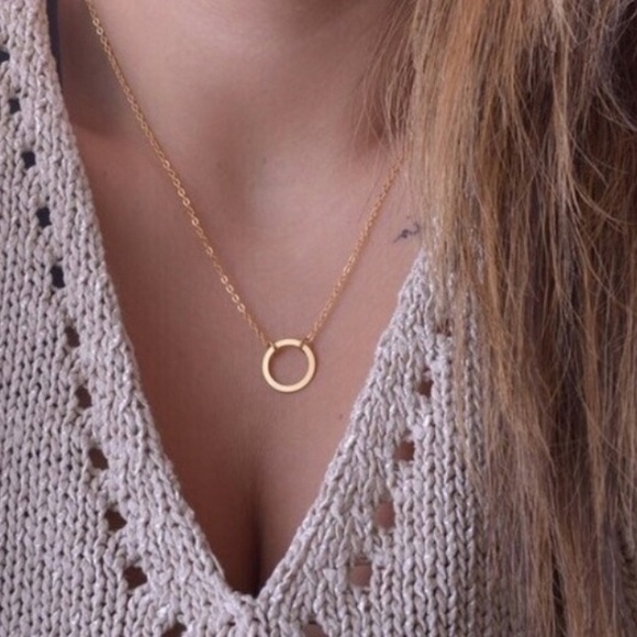 Pendant Circle Necklace - Picture 2 of 2